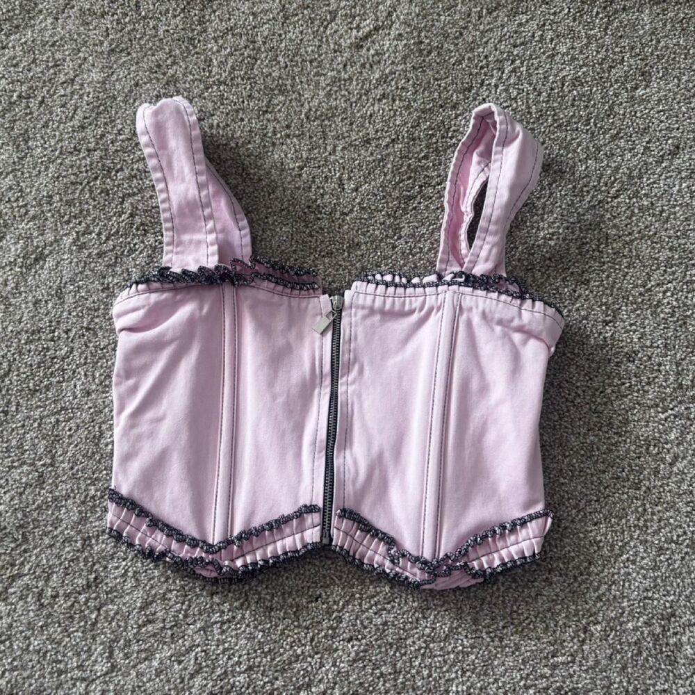 Women's Pink Crop Top